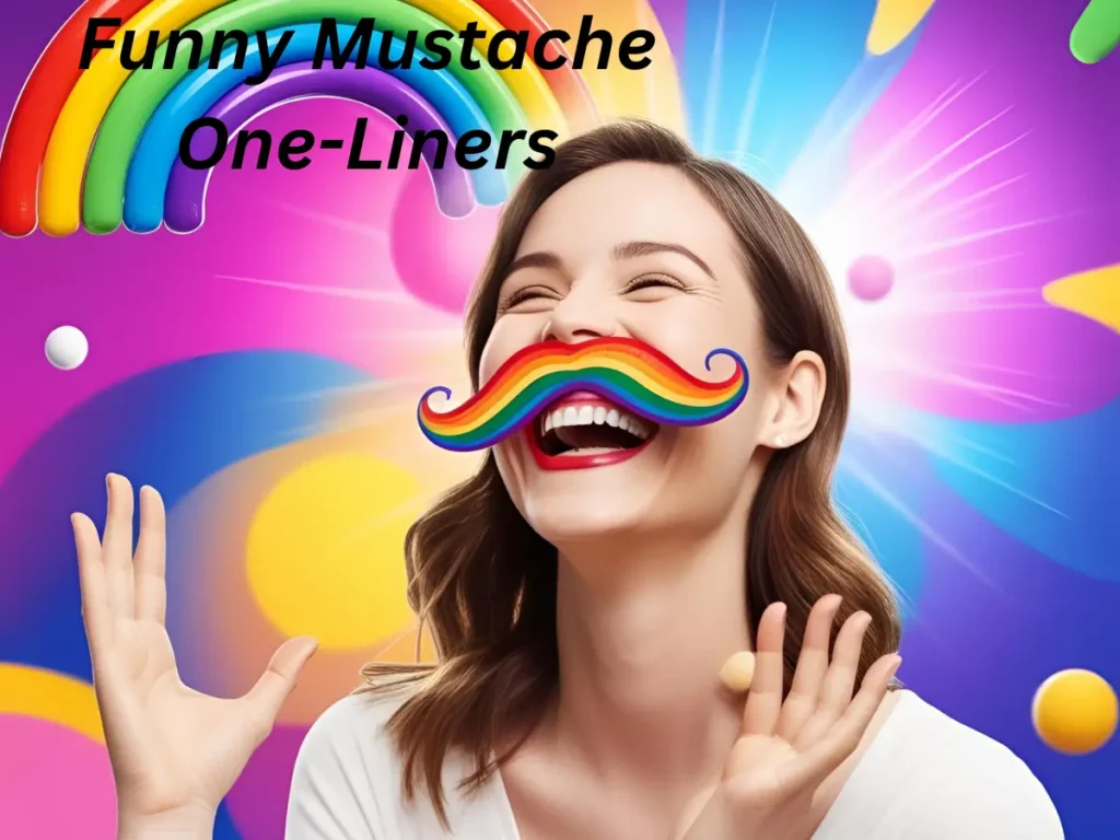 Funny Mustache One-Liners