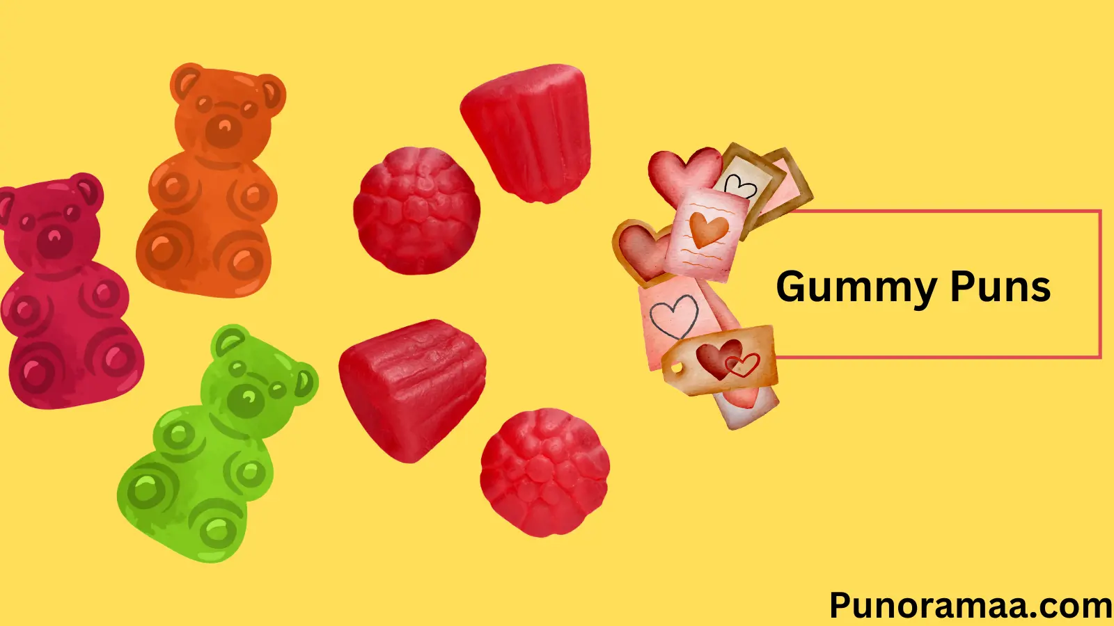 Read more about the article Gum-believable Giggles: 250+ Gummy Puns to Chew On!