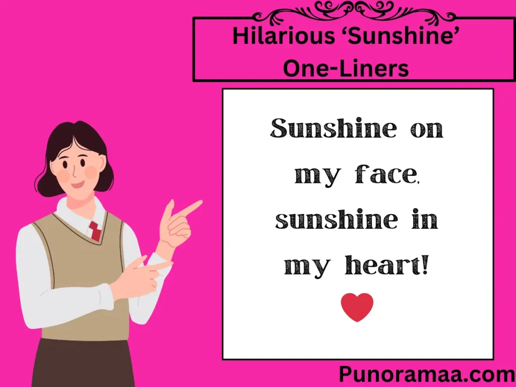 Hilarious ‘Sunshine’ One-Liners