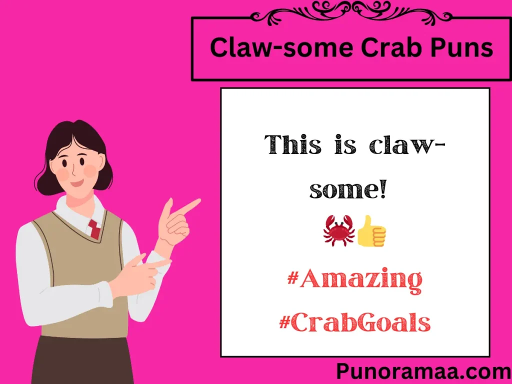 Claw-some Crab Puns