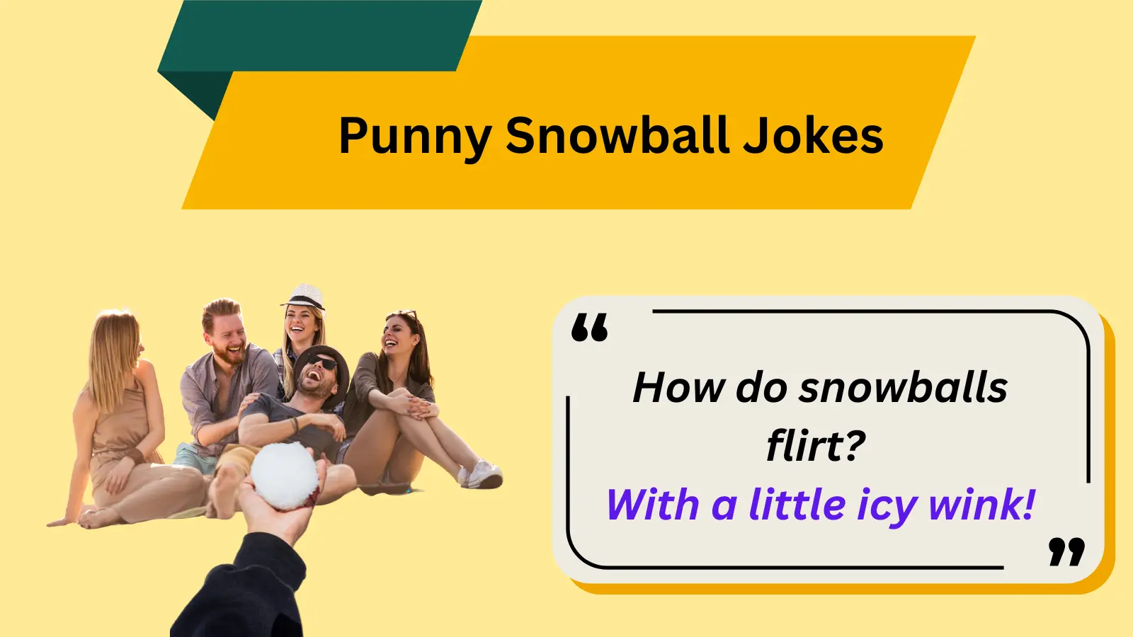 Punny Snowball Jokes