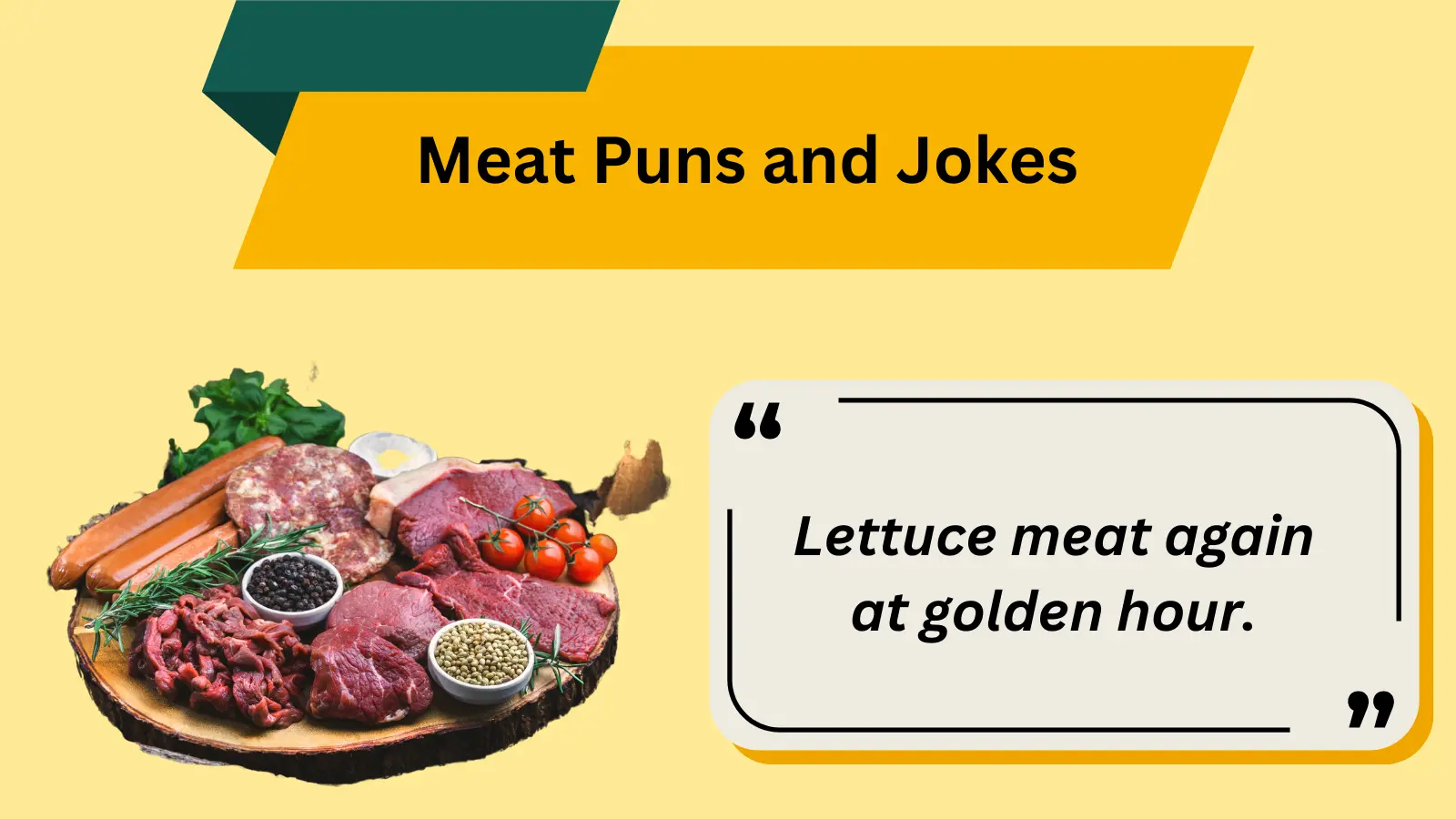138+Funny Meat Puns and Jokes for Captions, BBQs, and Texts