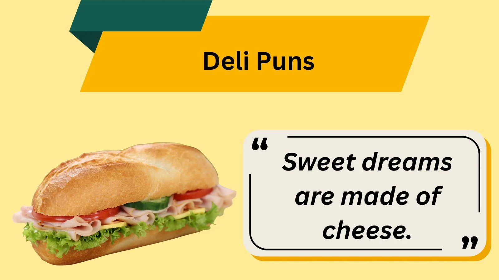 Deli Puns