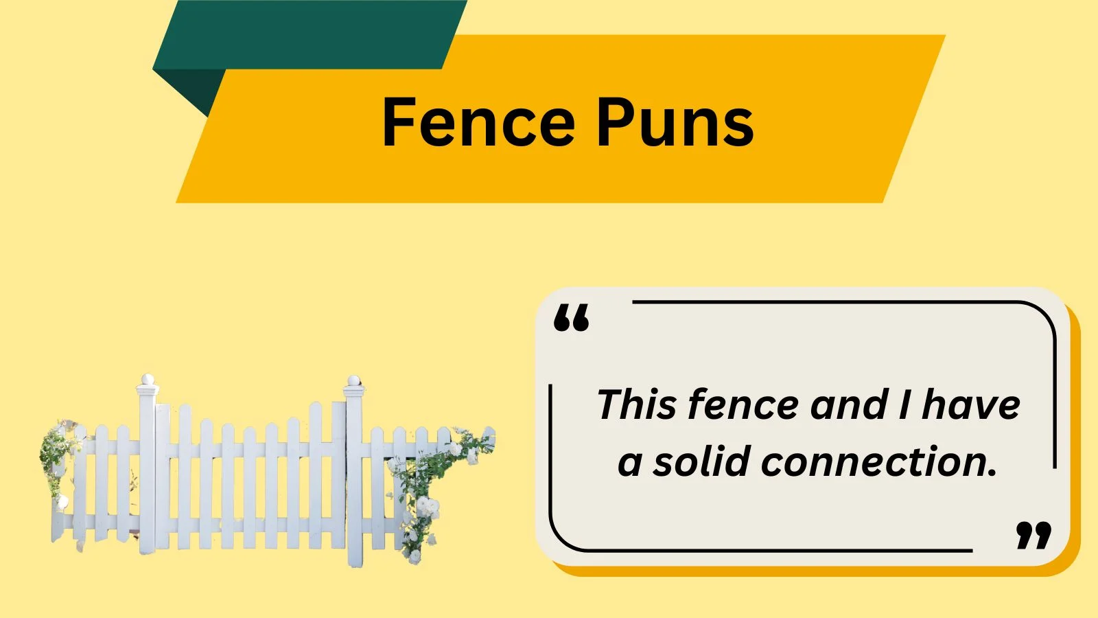🪵351+ Fence Puns That’ll Have You in Splinters (2025 Edition)