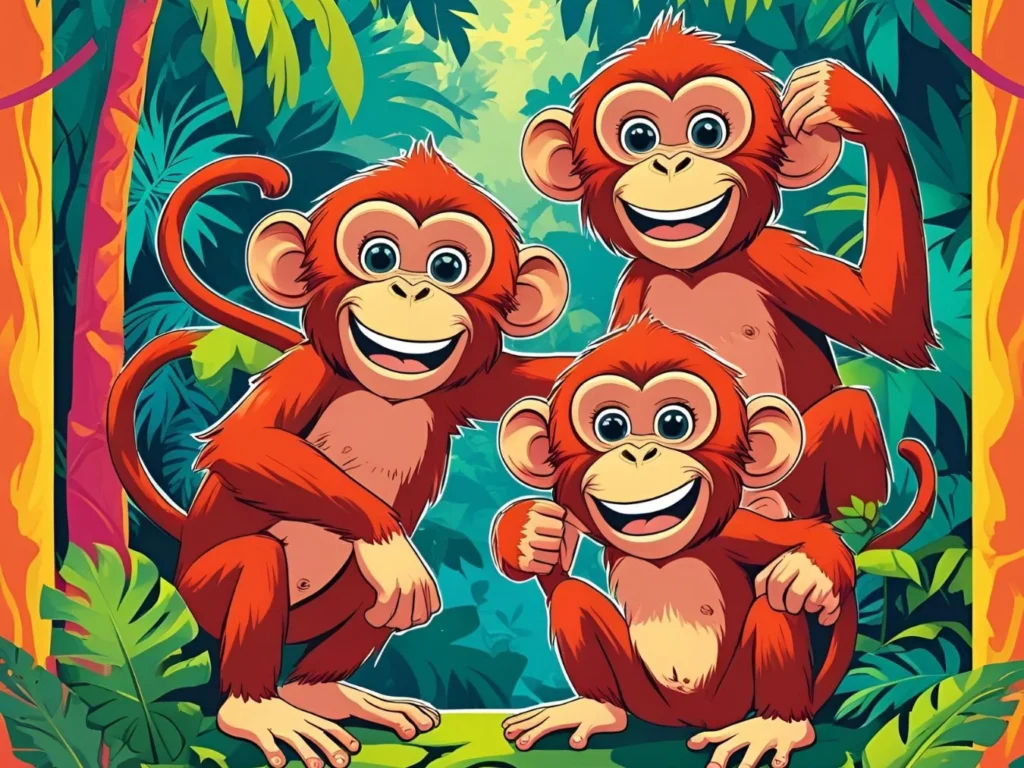Jungle Monkey Puns for Posters & Decor