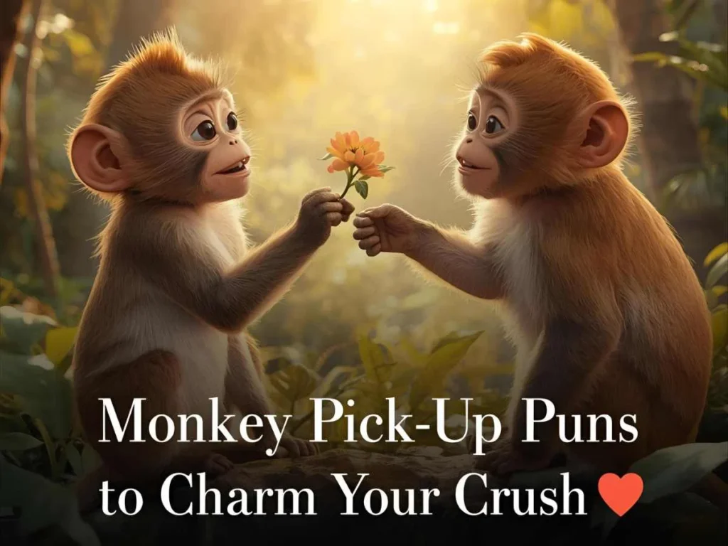 Monkey Pick-Up Puns to Charm Your Crush