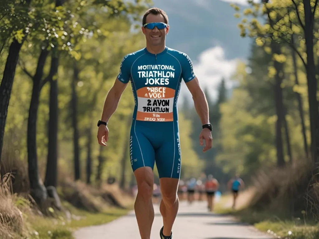 Motivational Triathlon Jokes for Race Day Signs