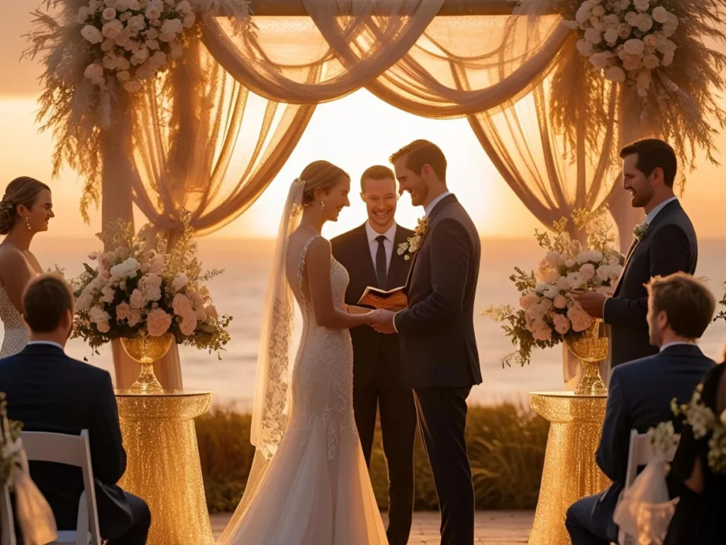 Romantic Gold Puns for Couples and Weddings