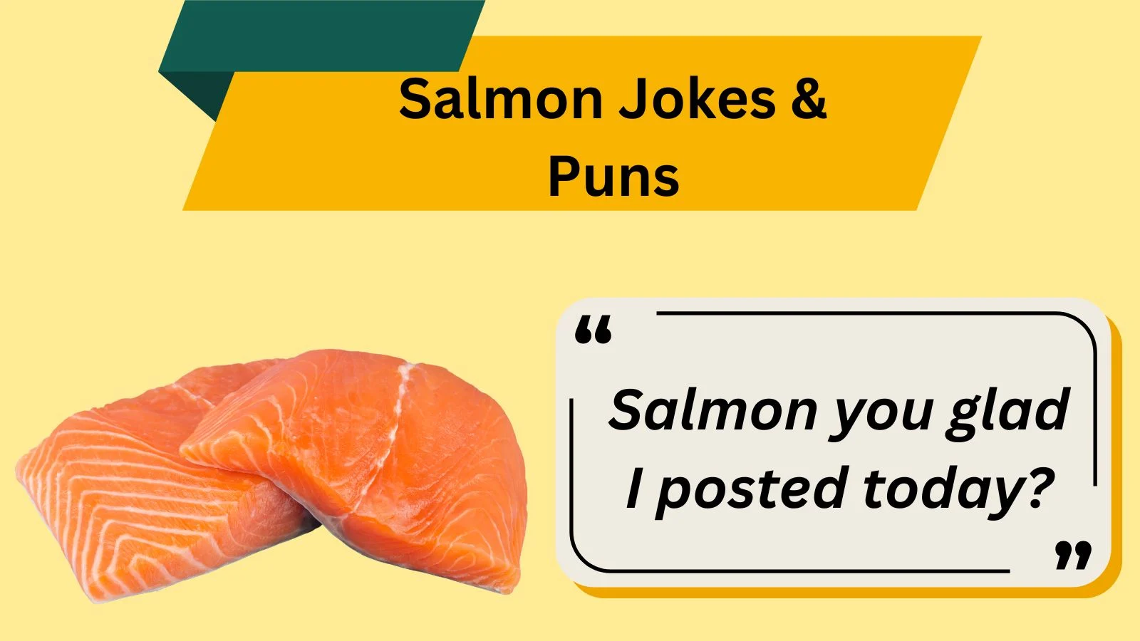 Salmon Jokes & Puns