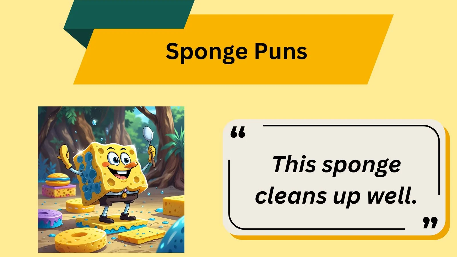 Sponge Puns