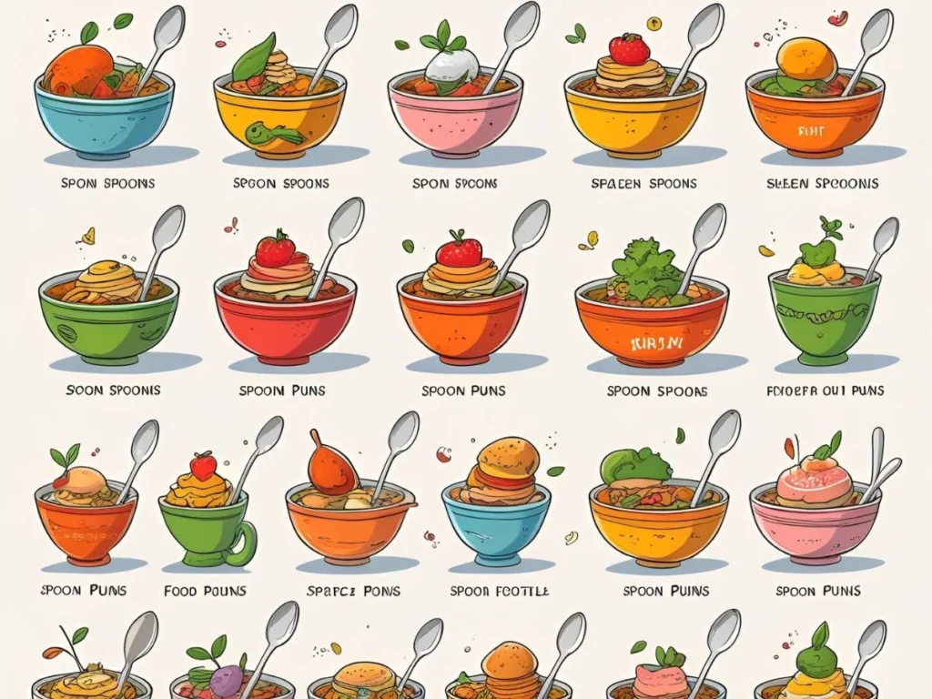 Spoon Puns for Foodie Posts