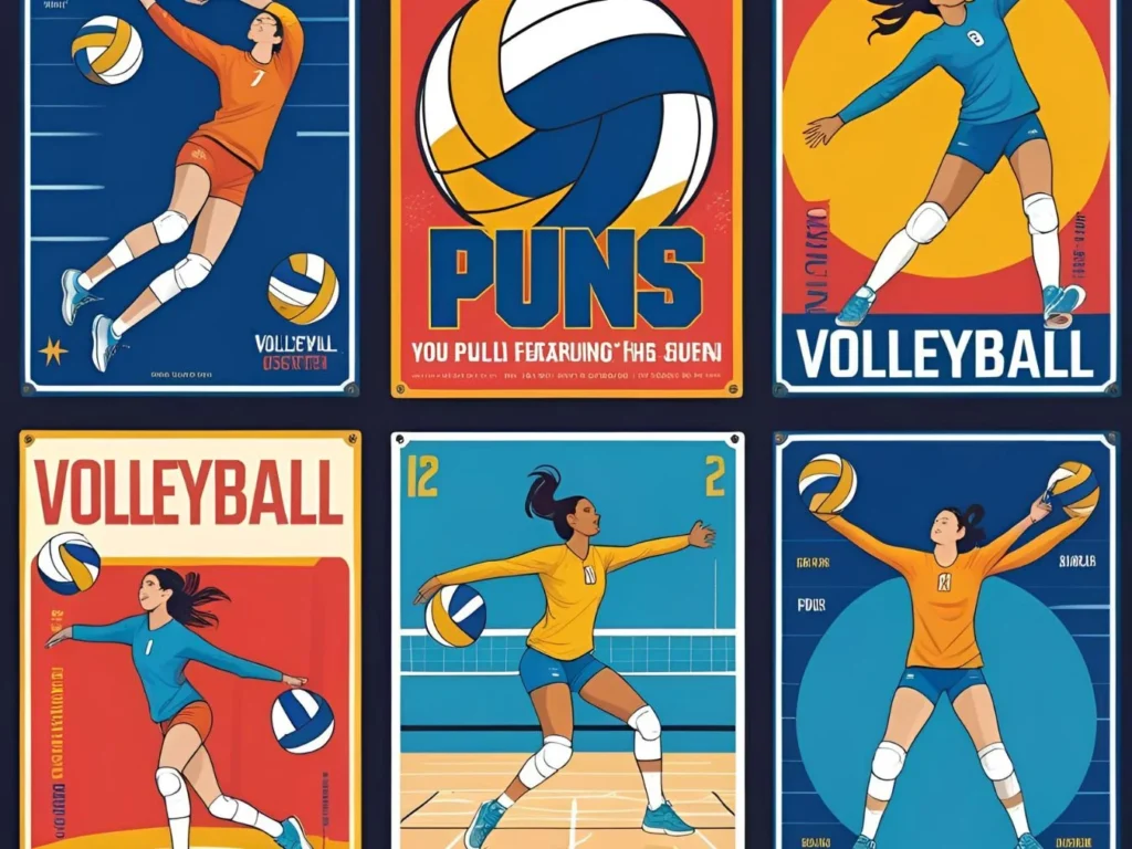 Volleyball Puns for Posters & Signs