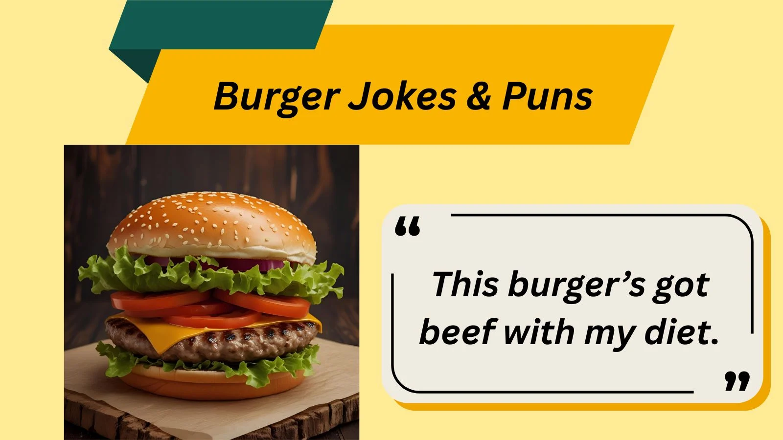 🍔371+ Burger Jokes & Puns For 2025: The Ultimate Patty of Laughs