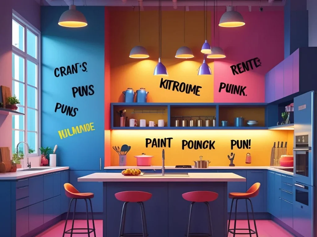 Cute Paint Puns for Home Makeovers