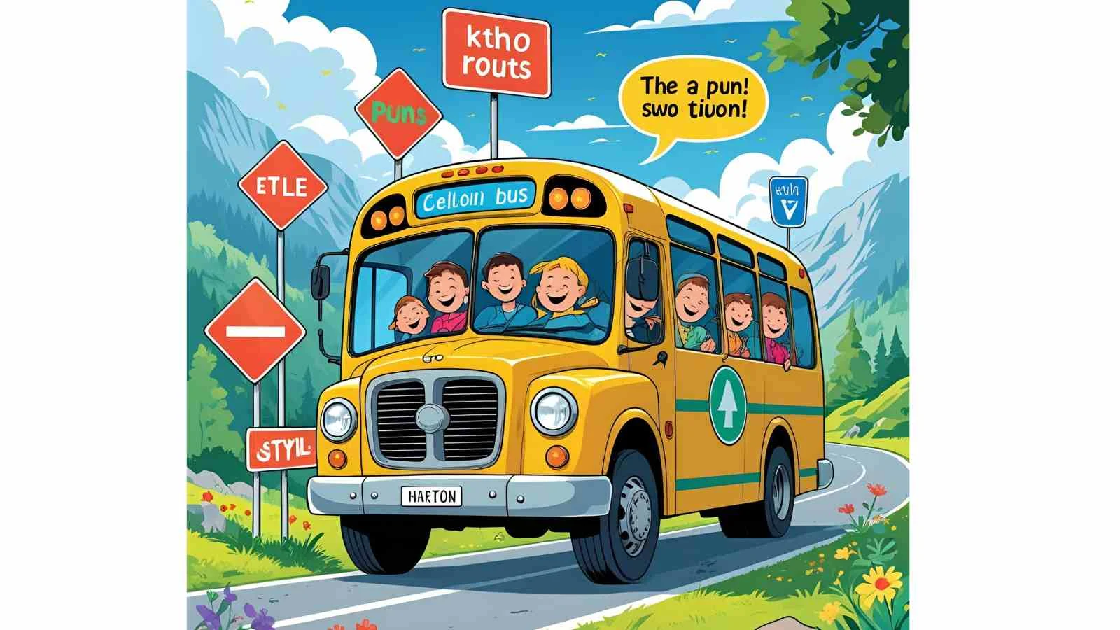Bus Puns