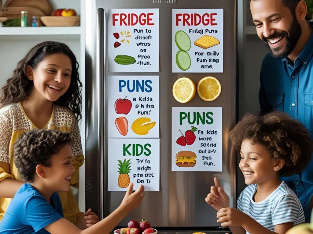 Fridge Puns for Kids & Family Fun