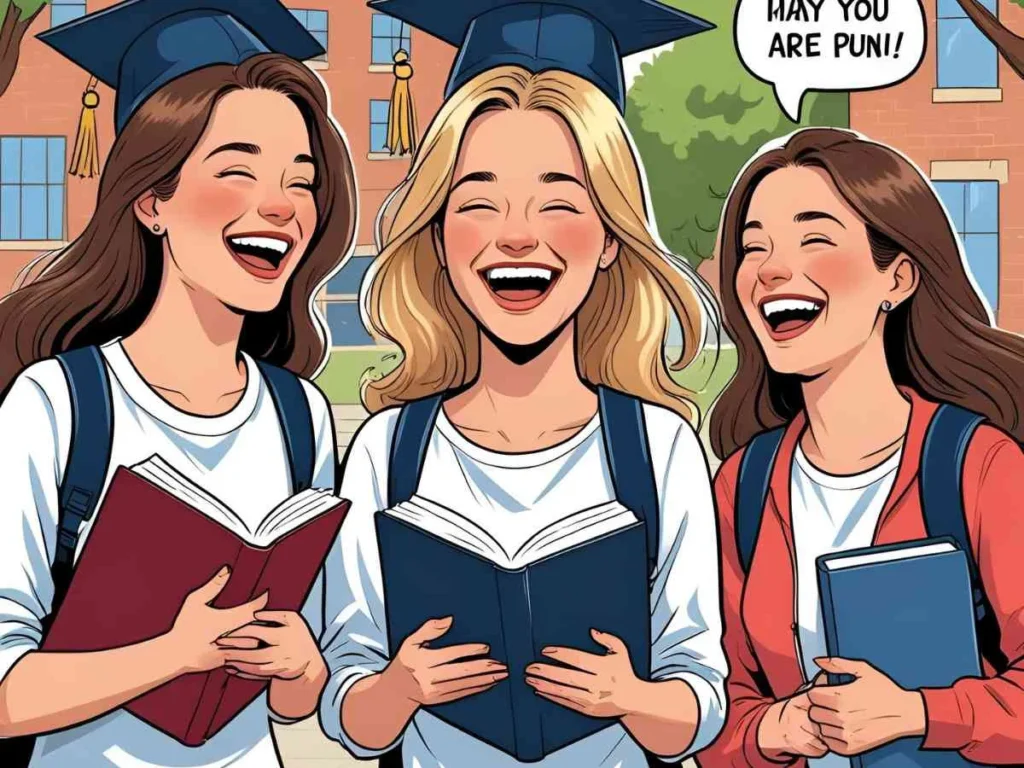 Funny College Captions and Puns