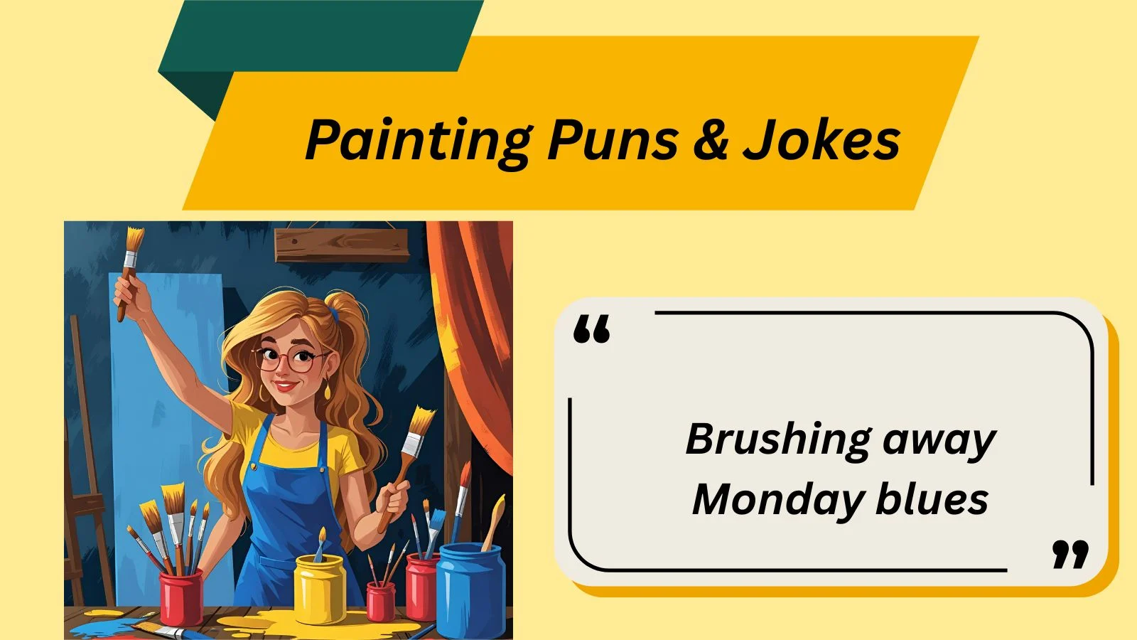 Brushing away Monday blues