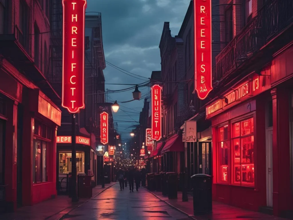 Red Light District Puns and Cheeky Lines
