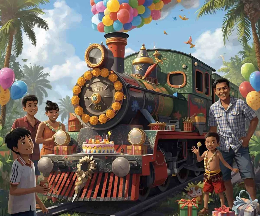 Train Puns for Birthdays and Celebrations