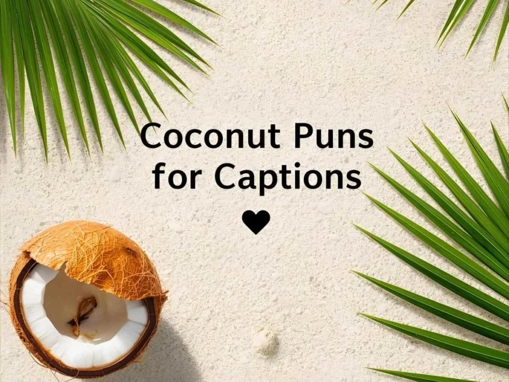 Coconut Puns for Instagram Captions