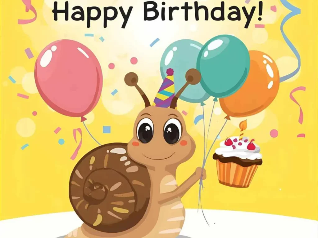 Snail Jokes for Birthday Cards
