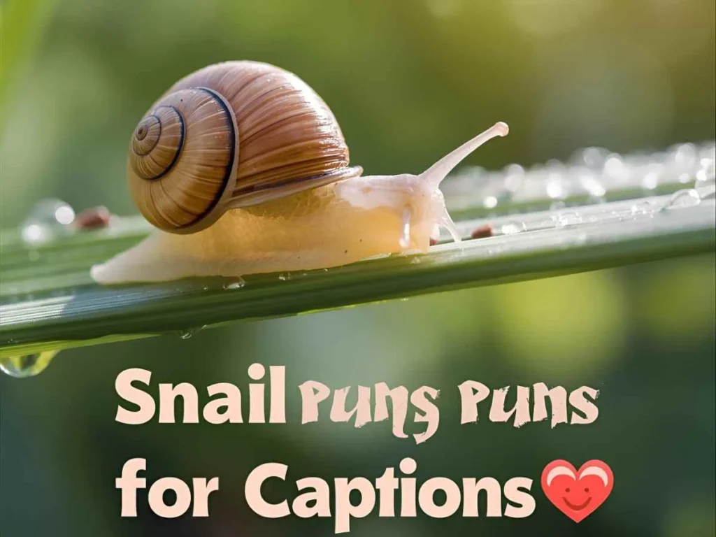 Snail Puns for Captions