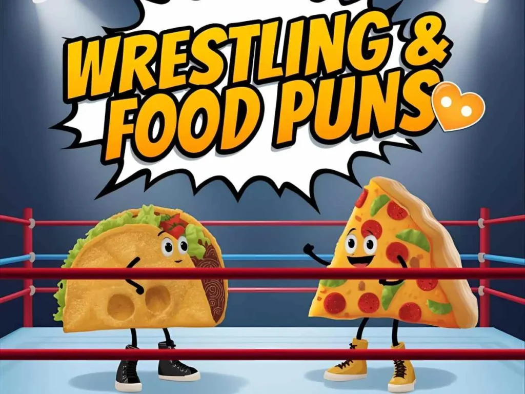Wrestling & Food Puns