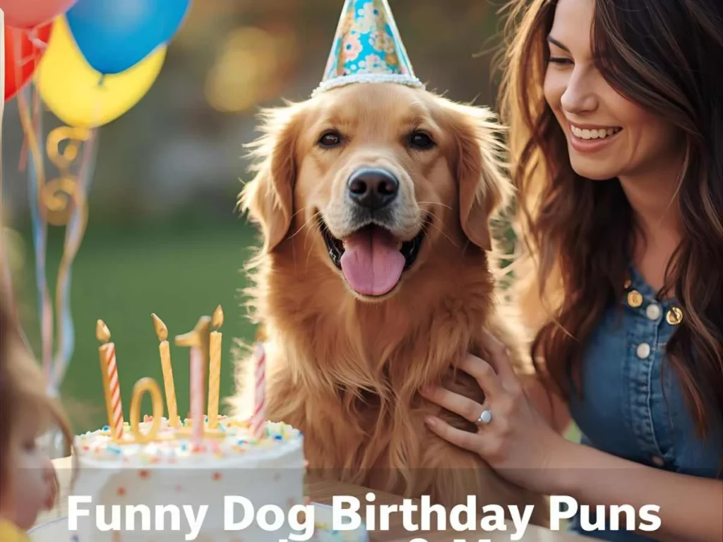 Funny Dog Birthday Puns for Cards & Messages